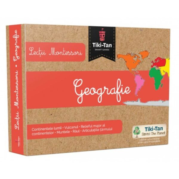 Lectii Montessori. Lectii de geografie