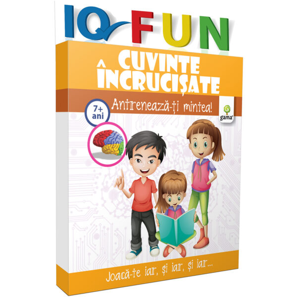 Editura Gama, IQ FUN Cuvinte incrucisate