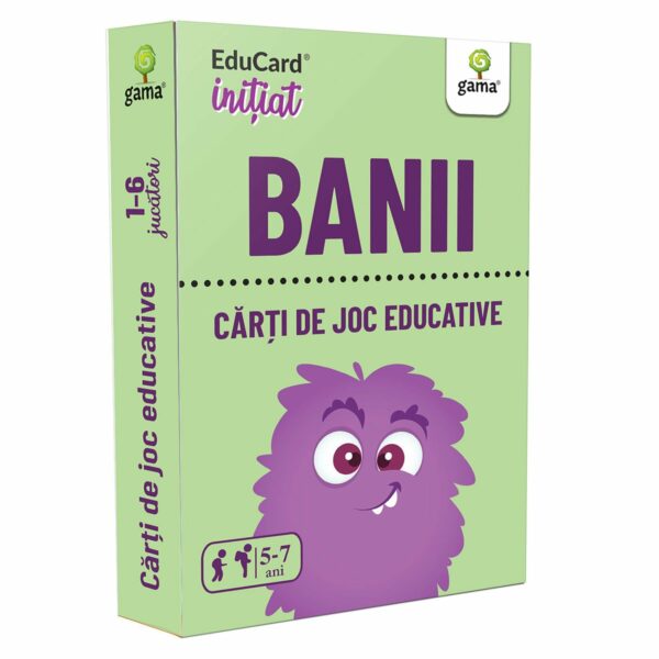 Editura Gama, Carti de joc educative Initiat, Banii