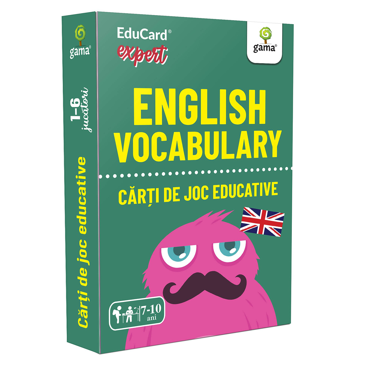 Editura Gama, Carti de joc educative Expert, English Vocabulary 1 Editura Gama, Carti de joc educative Expert, English Vocabulary