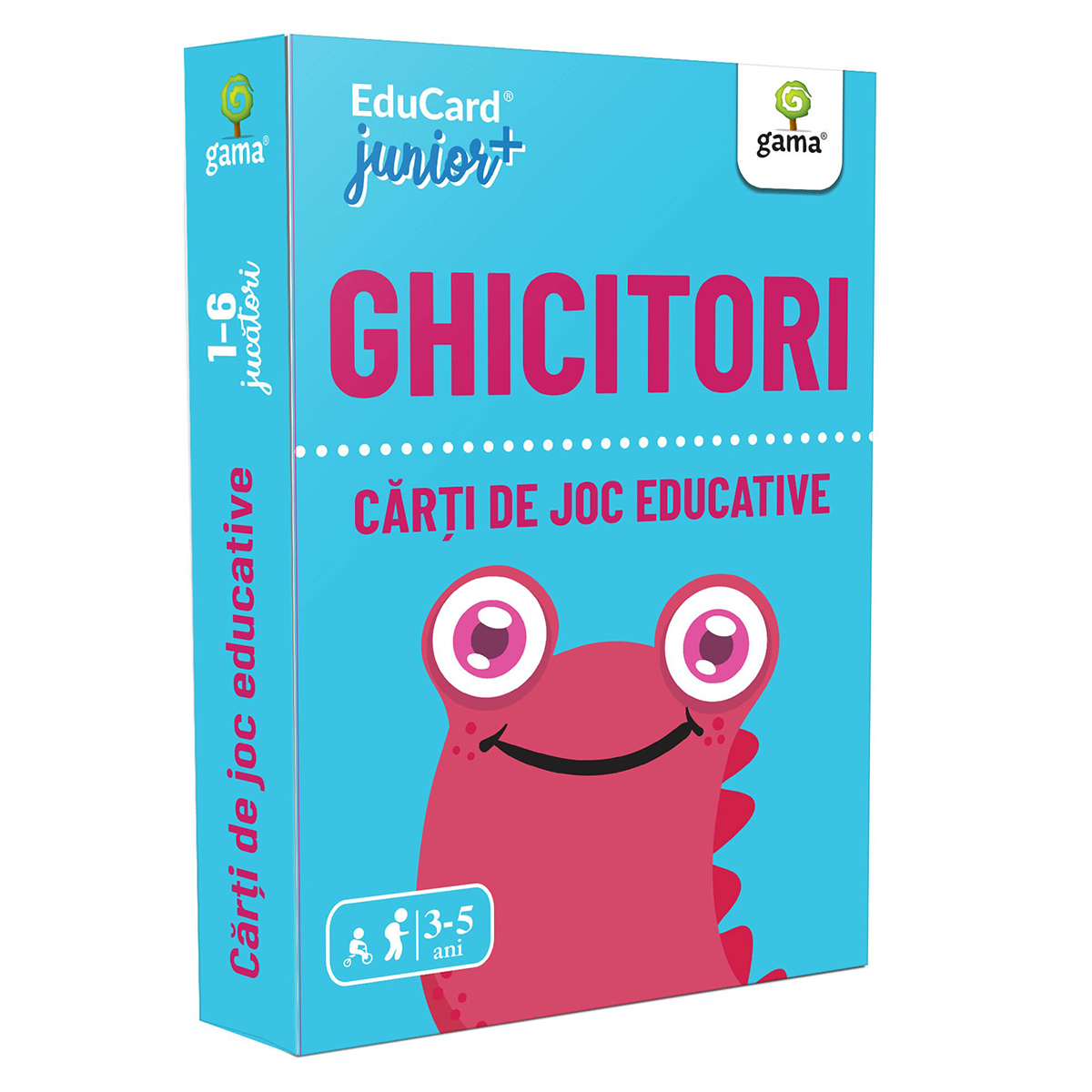 Editura Gama, Carti de joc educative Junior Plus, Ghicitori 1 Editura Gama, Carti de joc educative Junior Plus, Ghicitori