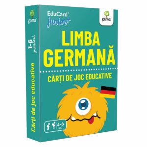 Editura Gama, Carti de joc educative Junior Plus, Limba germana