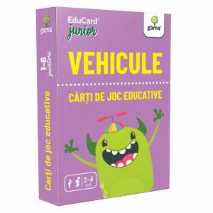Editura Gama, Carti de joc educative Junior, Vehicule