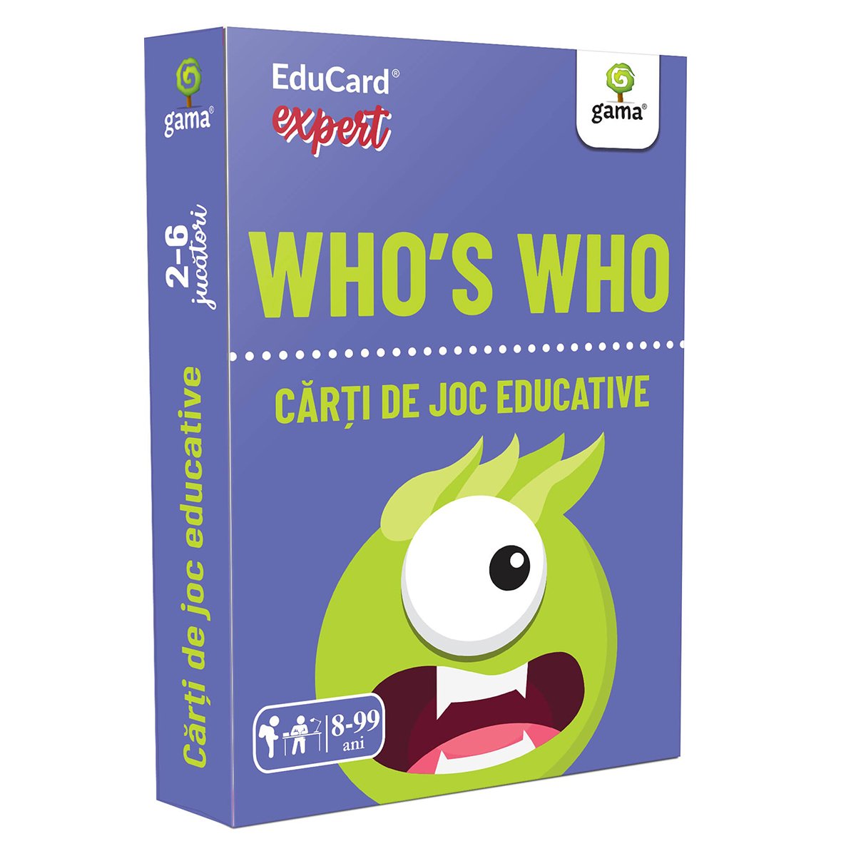 Editura Gama, Carti de joc educative Expert. Who's Who 1 Editura Gama, Carti de joc educative Expert. Who's Who