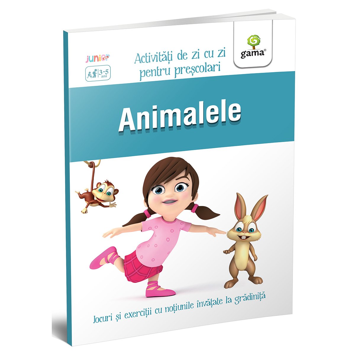 Carte Editura Gama, Animalele 3-5 ani, Activitati de zi cu zi 1 Carte Editura Gama, Animalele 3-5 ani, Activitati de zi cu zi