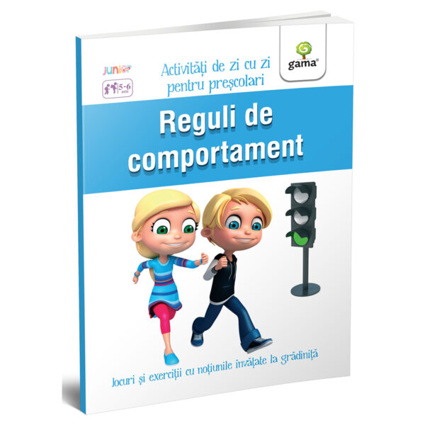 Carte Editura Gama, Reguli de comportament 5-6 ani, Activitati de zi cu zi