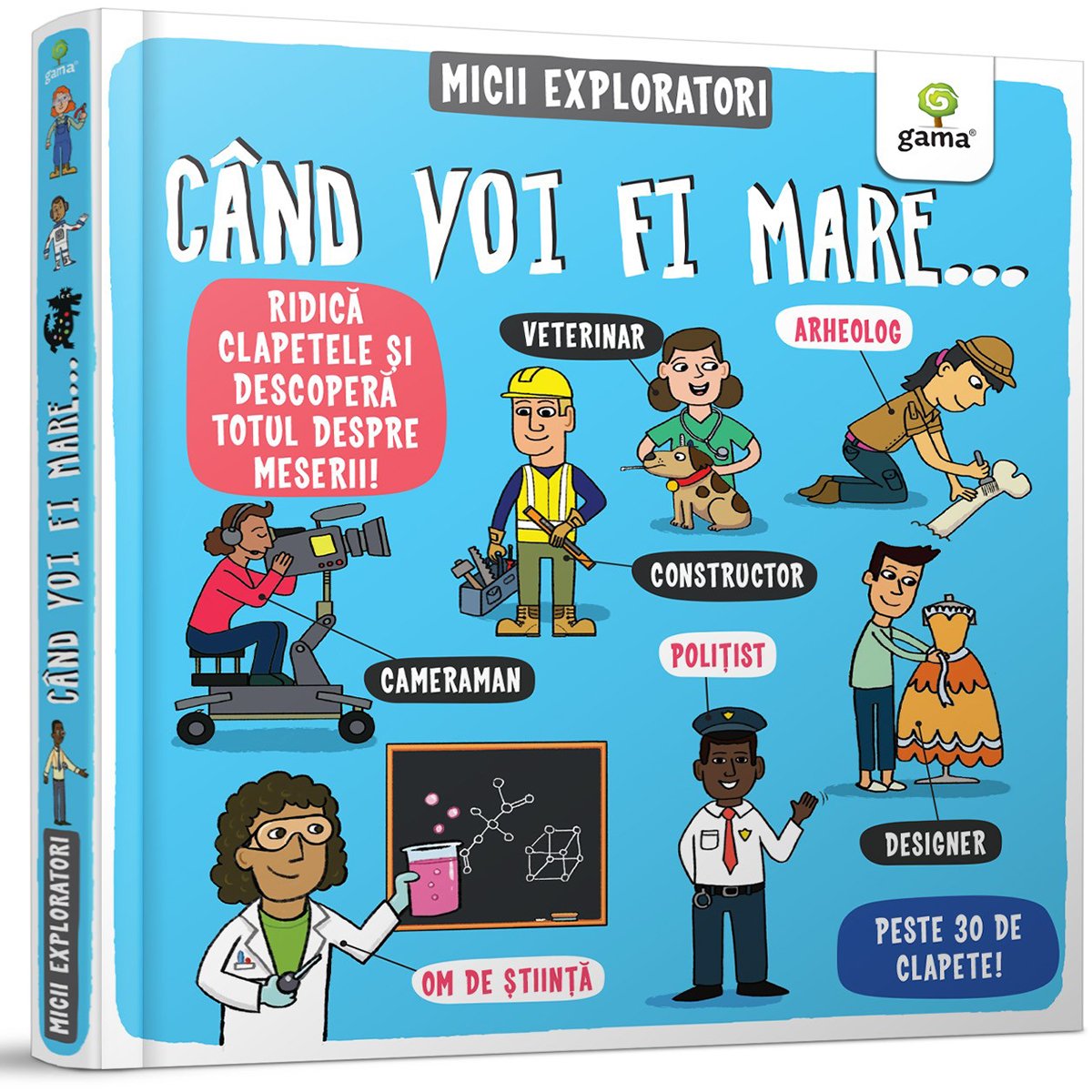 Carte Editura Gama, Micii exploratori, Cand voi fi mare 1 Carte Editura Gama, Micii exploratori, Cand voi fi mare