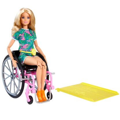 grb93 001w papusa barbie fashionistas in scaun cu rotile 165 1