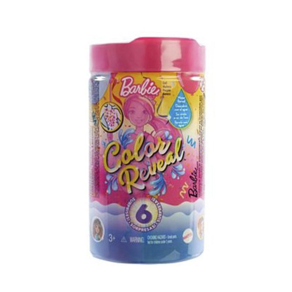 Papusa surpriza, Barbie, Color Reveal Party set Chelsea