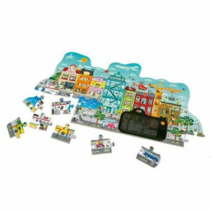 hape puzzle orasul animat 2