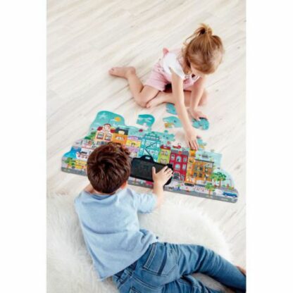 hape puzzle orasul animat 3