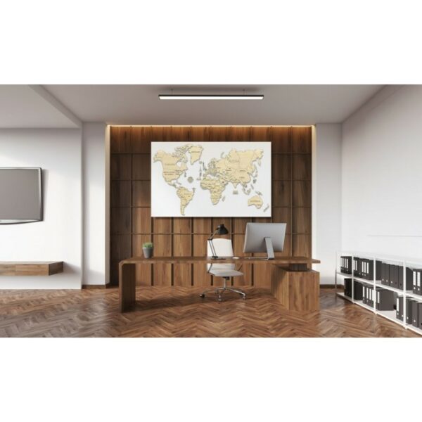 Harta lumii puzzle 3D de perete (XL) - imagine 3