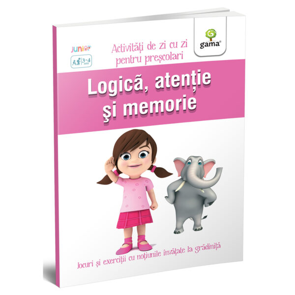 Carte Editura Gama, Logica, atentie si memorie 3-4 ani, Activitati de zi cu zi