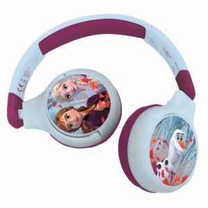 Casti pliabile 2 in 1 Lexibook, Disney Frozen, Jack 3.5 mm, Bluetooth