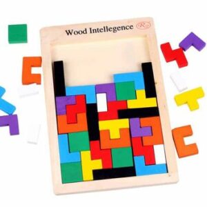Joc educativ ? Tetris din lemn 3D, WD 2503