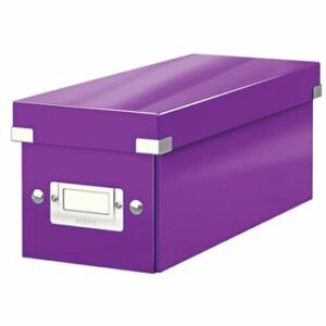 Cutie Depozitare CD-uri Leitz Click and Store, 143x136x352 mm, LCMLZ60410062