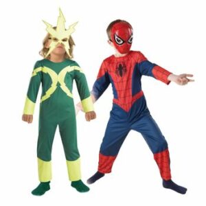 Set 2 costume Spiderman clasic si Electro pentru baieti