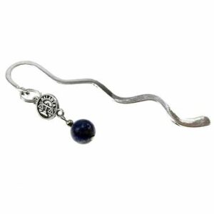 Semn de carte zodia Balanta cu lapis lazuli