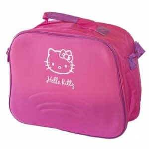 Geanta voiaj scoala hello kitty, roz