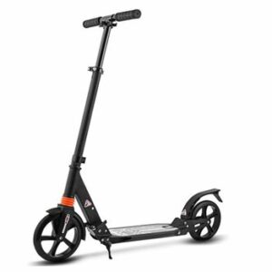 Trotineta cu dubla suspensie si aliaj din aluminiu, ABEC-7, PC 610A,negru