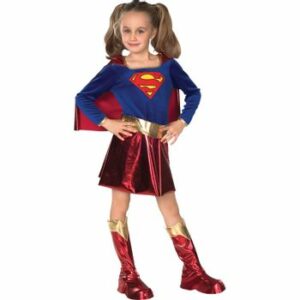 Costum Supergirl Deluxe, pentru fete