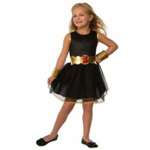 Costum Black Widow pentru fete