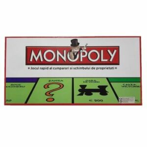 Joc de societate Monopoly classic , pentru copii, 100 piese