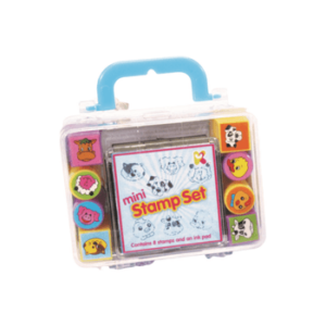 Set Mini stampile si tusiera Keycraft KCST18