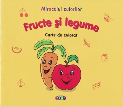 Fructe si legume. Carte de colorat - Paperback - Victoria Ra?a - Prut