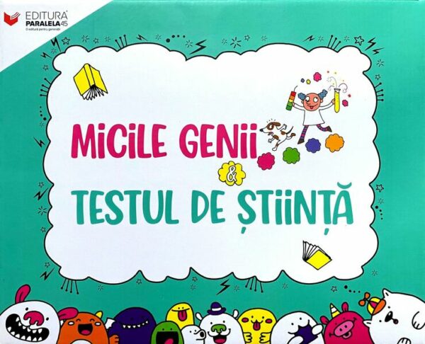 Box set - Micile genii si Testul de stiinta - Paperback brosat - Gareth Moore, Giacomo Spallacci - Paralela 45