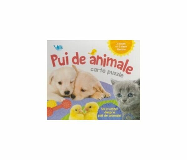 Pui de animale - carte puzzle - Hardcover - *** - Flamingo