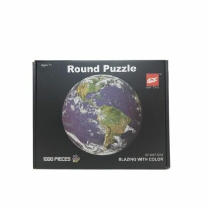 Puzzle rotund: Pamantul (1000 piese) - ***