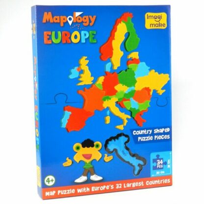 Puzzle educativ din spuma EVA - Harta Europei - ***