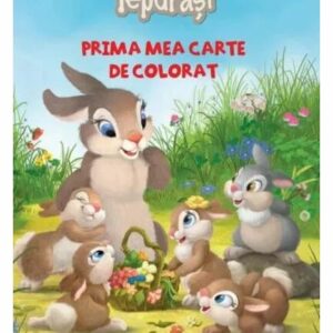 Disney. Iepurasi. Prima mea carte de colorat - Paperback brosat - Disney - Litera mica