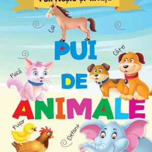 Potriveste si invata - Pui de animale - Paperback brosat - *** - Girasol