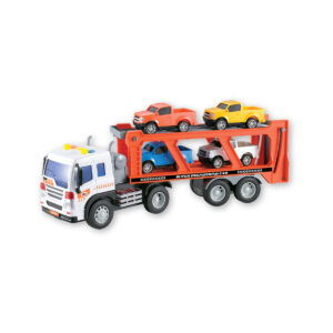 Transportor cu 4 masinute cu lumini si sunete Cool Machines