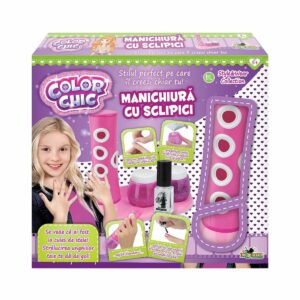 Set de creatie Manichiura cu sclipici, Color Chic
