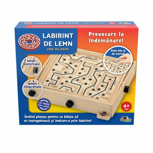 int4135 001w joc clasic noriel games labirint de lemn 1