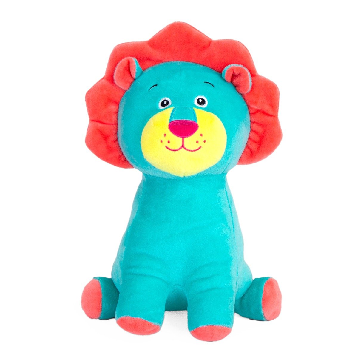 Jucarie de plus Noriel, Leu, Albastru, 26 cm