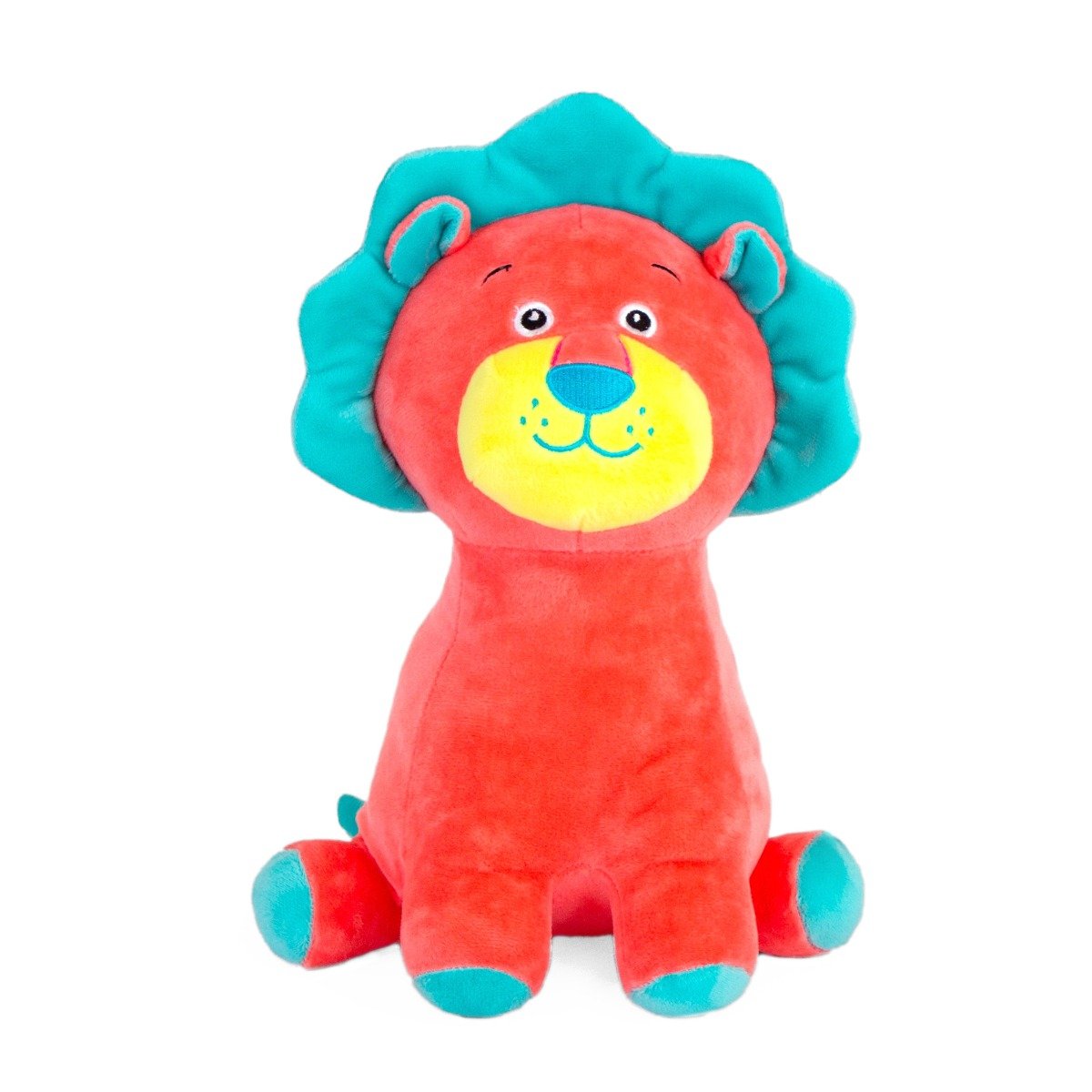 Jucarie de plus Noriel, Leu, Roz, 26 cm