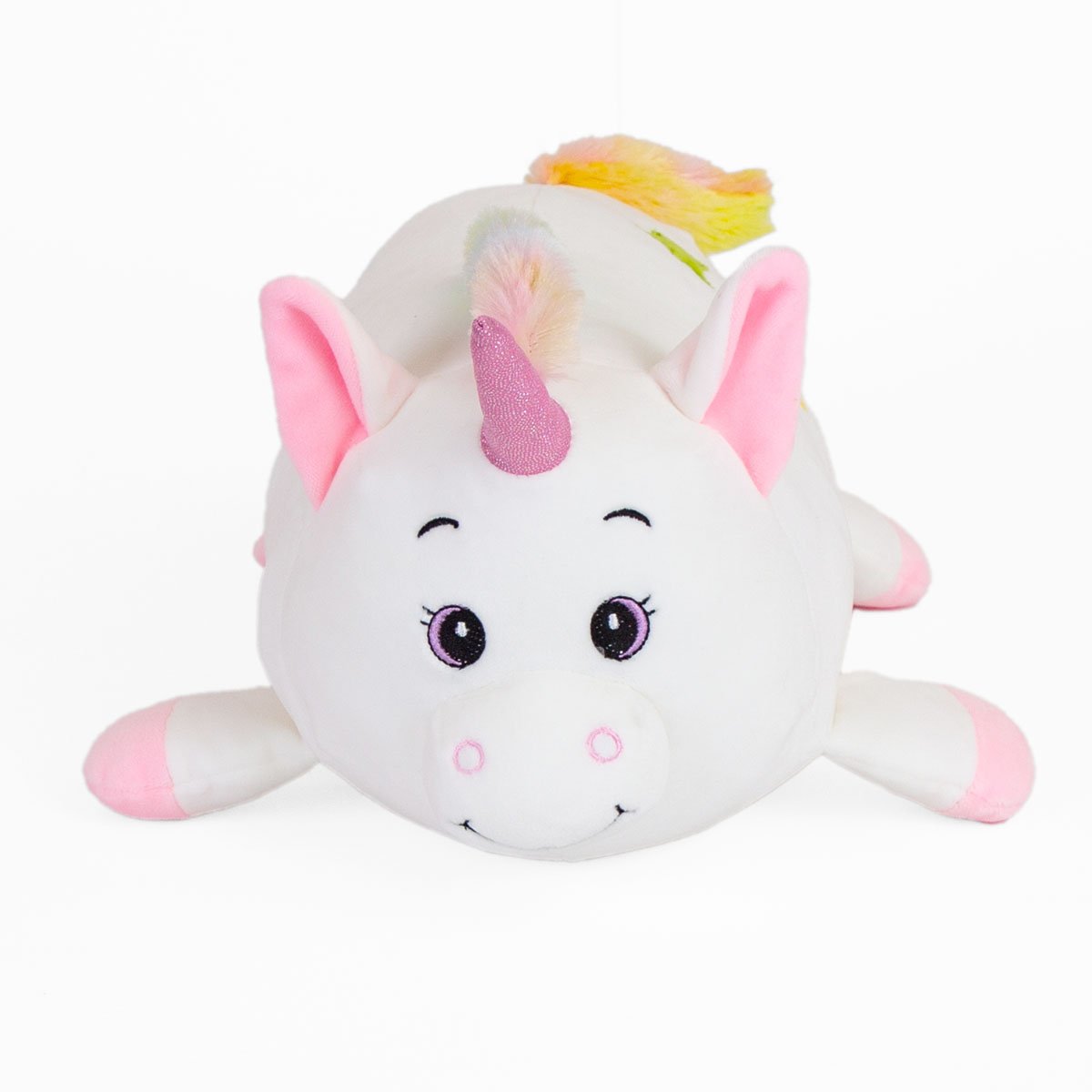 Jucarie de plus Noriel, Unicorn elastic, 34 cm 1 Jucarie de plus Noriel, Unicorn elastic, 34 cm