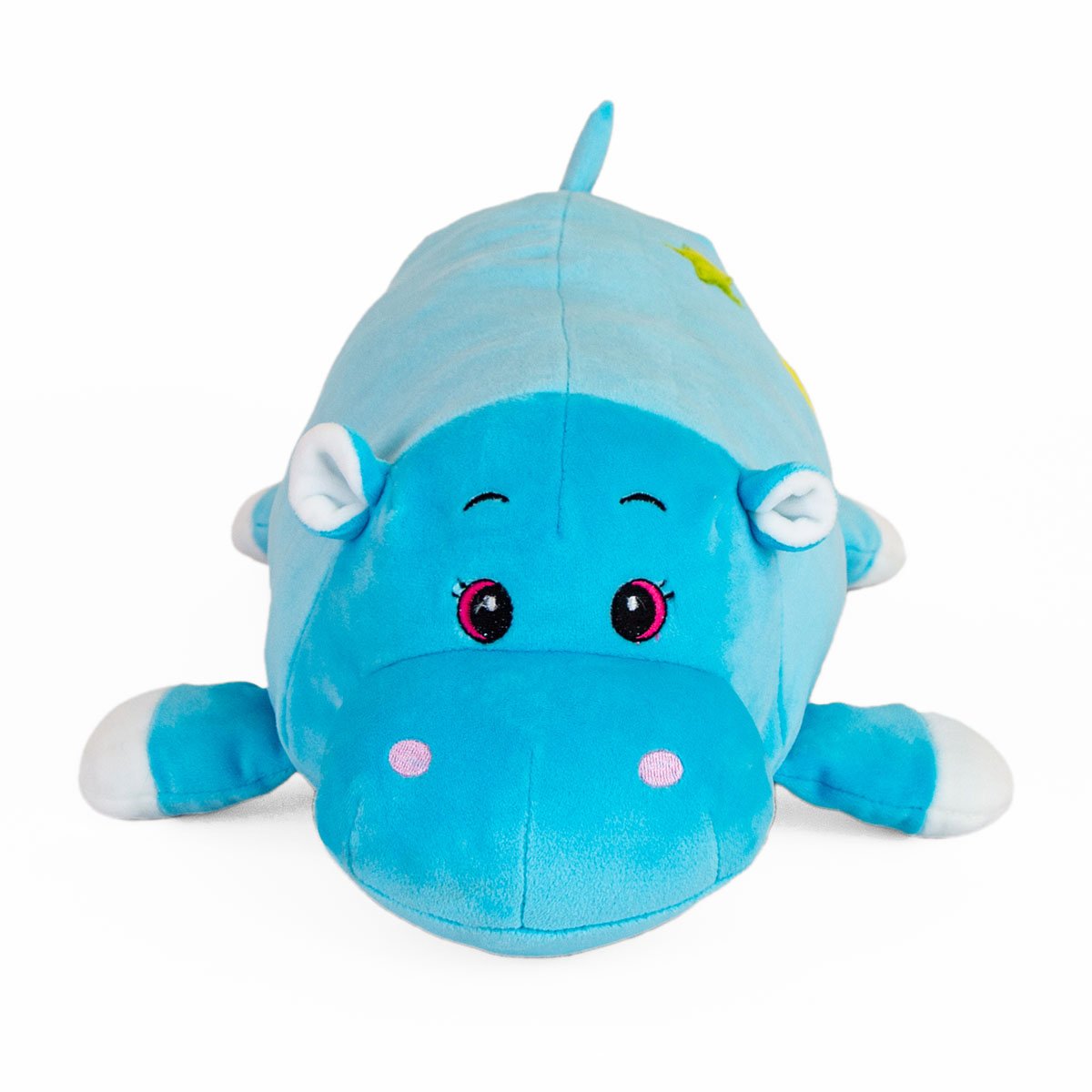 Jucarie de plus Noriel, Hipopotam elastic, 34 cm