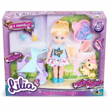 int5873 001w papusa lilia mini cu animalut 1