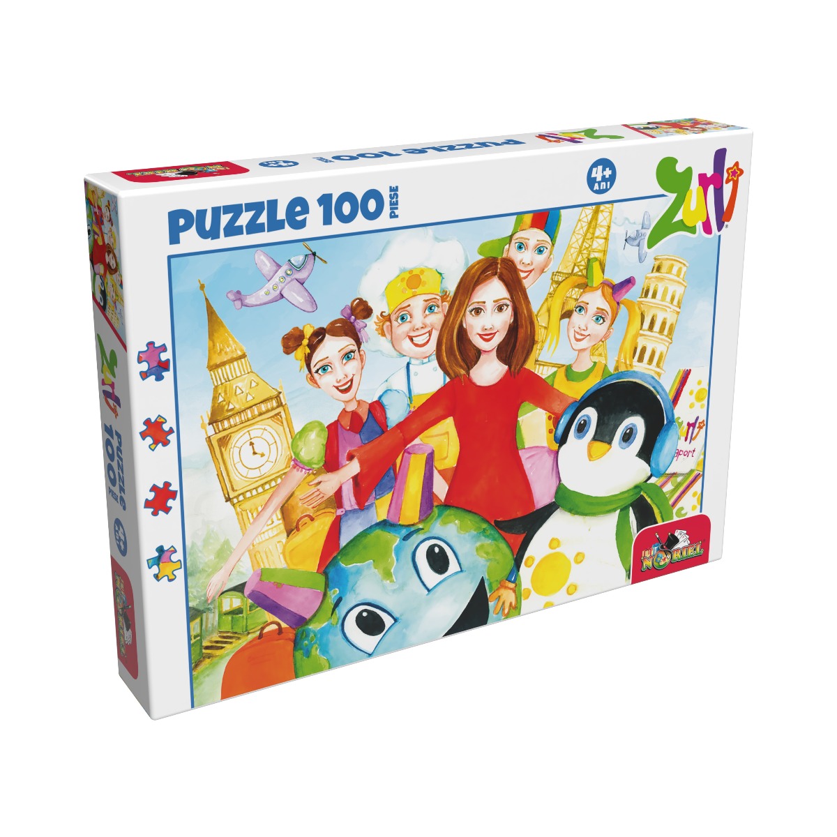 Puzzle clasic Noriel - Gasca Zurli, 100 piese 1 Puzzle clasic Noriel - Gasca Zurli, 100 piese