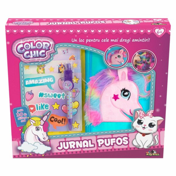 int6832 color chic jurnal pufos unicorn 2
