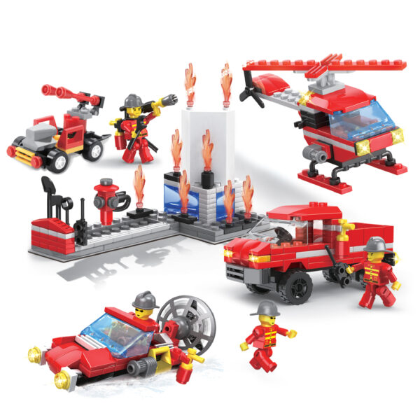 int7181 echipa de pompieri micul constructor 1