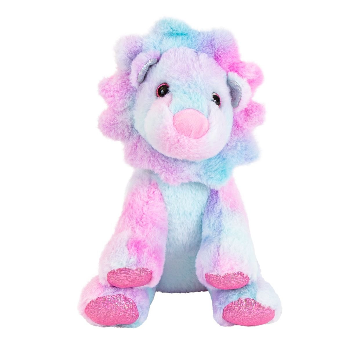 Jucarie de plus, Noriel, Leu multicolor, 30 cm 1 Jucarie de plus, Noriel, Leu multicolor, 30 cm