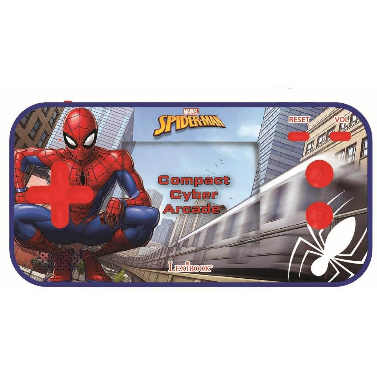 Consola portabila Cyber Arcade Lexibook, Spiderman, 150 jocuri 1 Consola portabila Cyber Arcade Lexibook, Spiderman, 150 jocuri