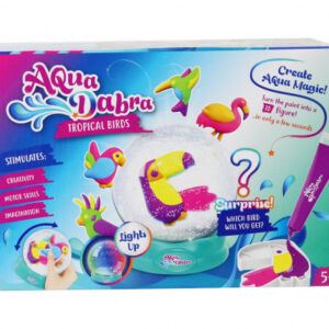 Joc creativ acvariu cu lumini si figurine: AquaDabra Tropical Birds