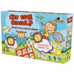 Joc educativ - Cat este ceasul?